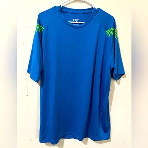 Liberty Pro XL Blue Comfort Sport Athletic Short Sleeve Shirt